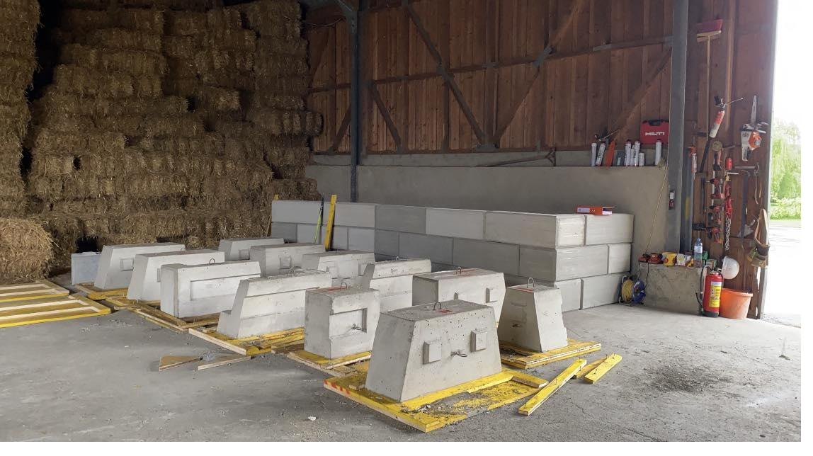 Betonfertigteile aus der ZEMROCK-Eigenproduktion